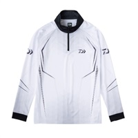 ロングスリーブハーフジップシャツ